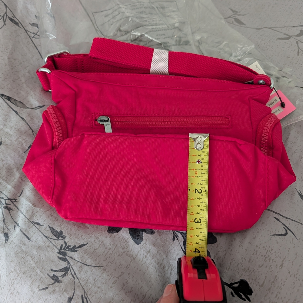 NWT -Kipling Women's Red Crossbody Bag - Picture 5 of 7